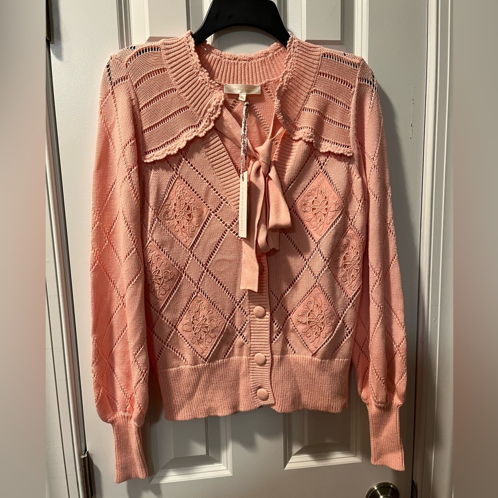 NWT LoveshackFancy Rayla sweater 🎀 - Picture 2 of 4